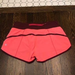 Lululemon Speed Shorts Size 4; 2.5 inches